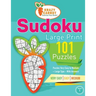 Sudoku Large Print 101: Very Easy to Medium Levels - More Than 100 Puzzles - Large Type - With Answers - Volume 1