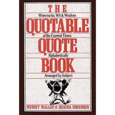 Quotable Quote Book