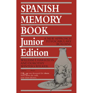 Spanish Memory Book: A New Approach to Vocabulary Building, Junior Edition