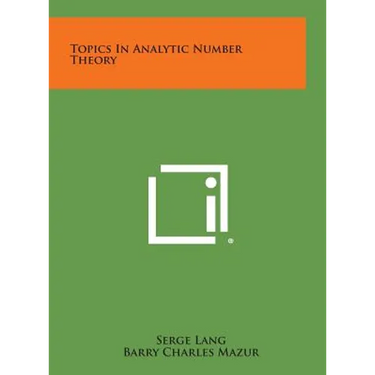 Topics in Analytic Number Theory