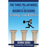 The Three Pillar Model for Business Decisions: Strategy, Law and Ethics
