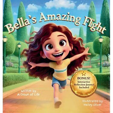 Bella's Amazing Flight: Overcoming 7 Obstacles That Hold Kids Back-A Faith-Filled Picture Book & Interactive Journal to Build Courage, Overcome Fear,