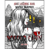 Adult Coloring Book Horror Cabin: Winter Vampires
