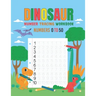 Dinosaur Number Tracing Workbook for kindergarten ages 3 to 5: Dinosaur Number Tracing Practice Workbook for numbers 0 to 50 For Kindergarten Kids Age