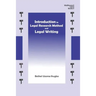 Introduction to Legal Research Method and Legal Writing