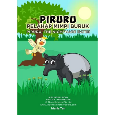 Piruru the Nightmare Eater: English Indonesian Bilingual Book