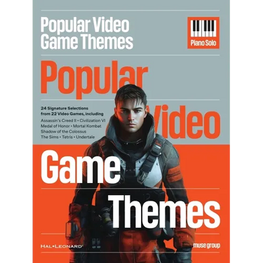 Popular Video Game Themes for Piano Solo: 24 Iconic Melodies from 22 Beloved Games