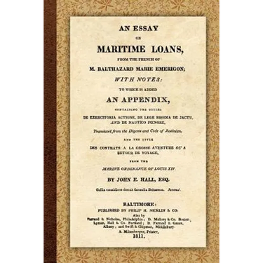 An Essay on Maritime Loans