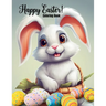 Happy Easter Coloring Book for Kids