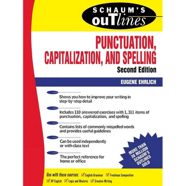 Schaum's Outline of Punctuation, Capitalization & Spelling