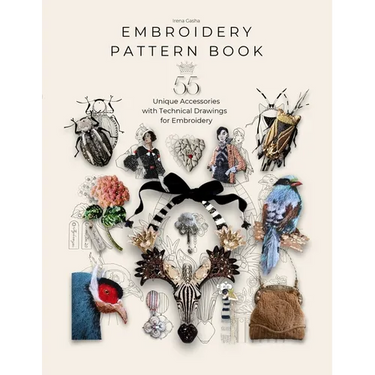Embroidery Pattern Book: 55 Embroidery Projects for Inspiration and Practical Use
