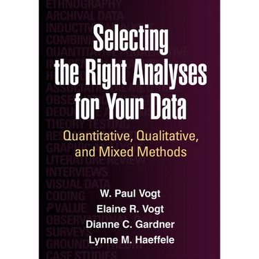 Selecting the Right Analyses for Your Data: Quantitative, Qualitative, and Mixed Methods