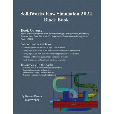 SolidWorks Flow Simulation 2024 Black Book