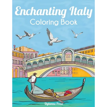 Enchanting Italy Coloring Book
