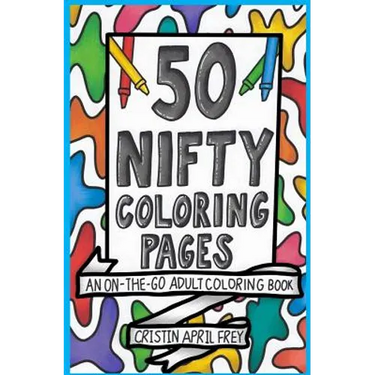 50 Nifty Mini Coloring Pages: An On-The-Go Adult Coloring Book