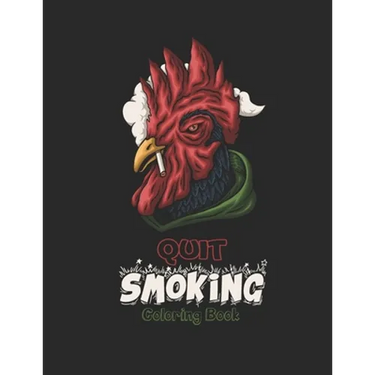 Quit Smoking Coloring Book: art coloring book to help you quit smoking - Smoking addiction recovery gift