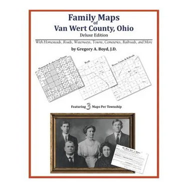 Family Maps of Van Wert County, Ohio
