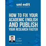 How to fix your academic English writing and publish your research faster