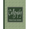 Calligraphy Practice Workbook: Learn Calligraphy Practice Sheets Slanted Grid Paper Notebook for Beginners to Learn Handwriting - Green Sage