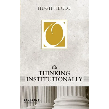 On Thinking Institutionally