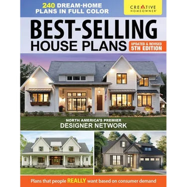 Best-Selling House Plans, Updated & Revised 5th Edition: Over 240 Dream-Home Plans in Full Color