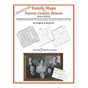 Family Maps of Fayette County, Illinois