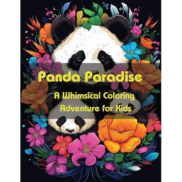 Panda Paradise: A Whimsical Coloring Adventure for Kids