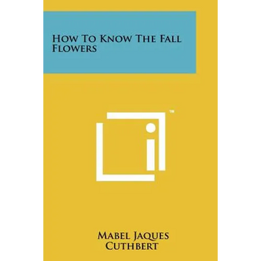 How to Know the Fall Flowers