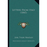 Letters From Italy (1845)