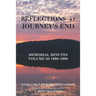 Reflections at Journey's End: Memorial Minutes Volume Iii 1980-1999