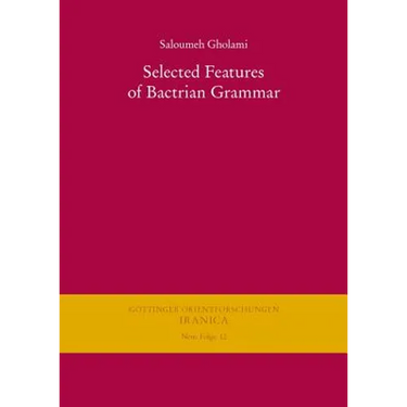 Selected Features of Bactrian Grammar