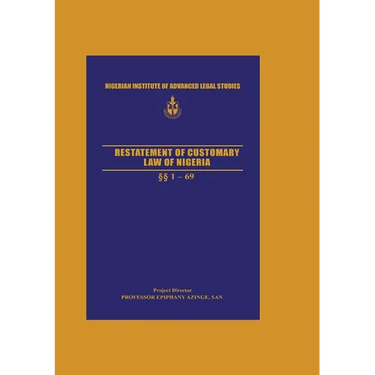 Restatement of Customary Law of Nigeria