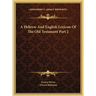 A Hebrew And English Lexicon Of The Old Testament Part 2