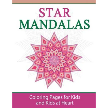 Star Mandalas: Coloring Pages for Kids and Kids at Heart
