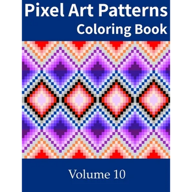 Pixel Art Patterns Coloring Book 10