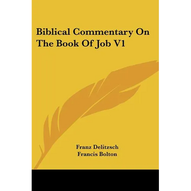 Biblical Commentary On The Book Of Job V1