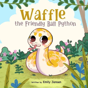 Waffle the Friendly Ball Python