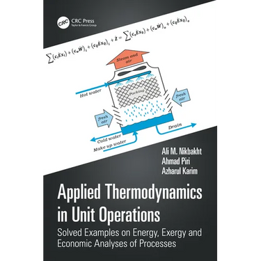 Applied Thermodynamics in Unit Operations: Solved Examples on Energy, Exergy, and Economic Analyses of Processes