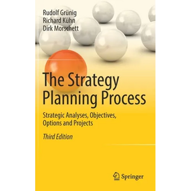 The Strategy Planning Process: Strategic Analyses, Objectives, Options and Projects