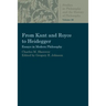 From Kant and Royce to Heidegger