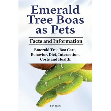 Emerald Tree Boas as Pets. Facts and Information. Emerald Tree Boa Care, Behavior, Diet, Interaction, Costs and Health.