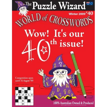 World of Crosswords No. 40
