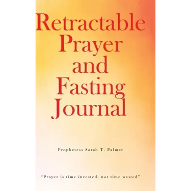 Retractable Prayer and Fasting Journal