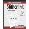 Slitherlink Logic Puzzles: 100 Easy to Hard (25x25): : Keep Your Brain Young