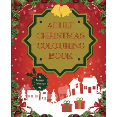Adult Christmas Colouring Book