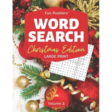 Word Search: Christmas Edition Volume 2: Large Print
