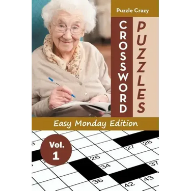 Crossword Puzzles Easy Monday Edition Vol. 1