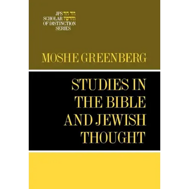 Studies in the Bible and Jewish Thought