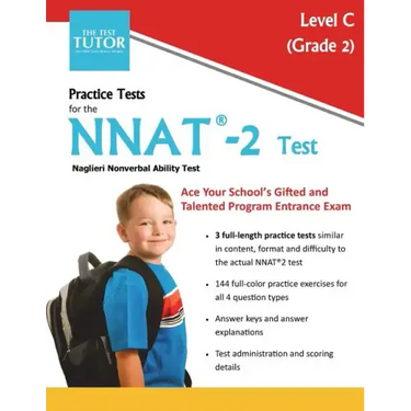 Practice Tests for the NNAT 2 Test - Level C: Grade 2
