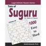 Tons of Suguru for Adults & Seniors: 1000 Easy to Hard Number Blocks Puzzles